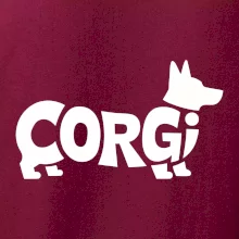 Corgi nápis v těle