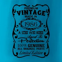 Vintage Etiketa - 1986