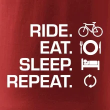 Ride Eat Sleep Repeat kolo