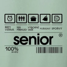 Čárový kód senior