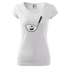 Parové triko - Golfová hůl a míček