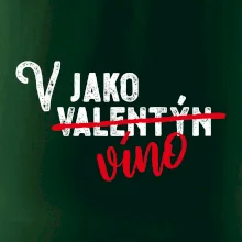 V jako Valentýn VÍNO