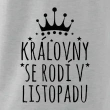 Královny se rodí v listopadu