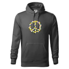 Peace symbol kopretiny