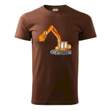 Bagr bez nápisu oranžový