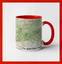 Hrnek - Krušné hory mapa Hrnek - Krušné hory mapa