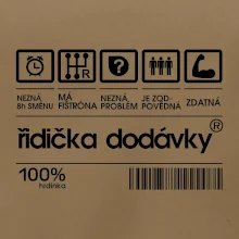 Čárový kód - řidička dodávky