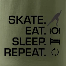Eat sleep skate - lední bruslení