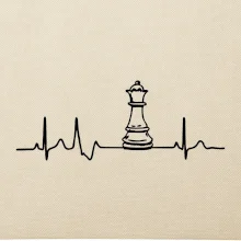 EKG Šachové figurky - dáma