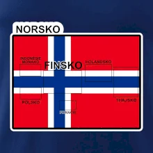 Norsko vlajka další státy