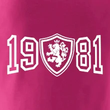 Narozeninový motiv - znak - 1981 Narozeninový motiv - znak - 1981