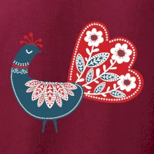 Folklor - páv modrý