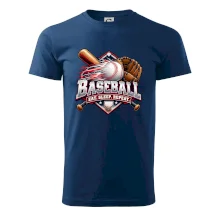 Baseballová pálka s rukavicí eat sleep repeat