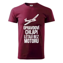Opravdovi chlapi létají bez motoru
