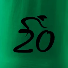 Cyklista slaví dvacítku (20)