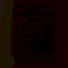 Vintage Etiketa - 1931