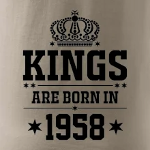 Kings are born in 1958