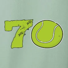 Tenis kulaté narozeniny 70