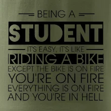 Being a student - bike