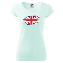 Britská vlajka roztrhaná