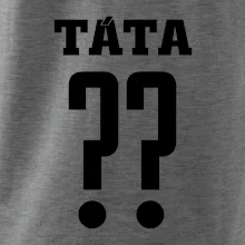 Táta - dres se jménem a číslem