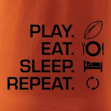Play Eat Sleep Repeat americký fotbal