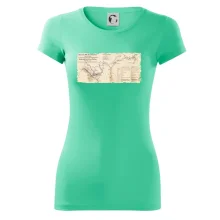 Mapa Báňské dráhy z Moravské Ostravy do Doubravy