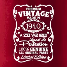 Vintage Etiketa - 1940