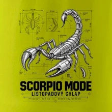 Listopadový štír technický nákres scorpio mode