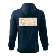 Mapa Báňské dráhy z Moravské Ostravy do Doubravy