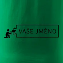 Instalatér - jméno v rámečku