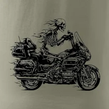 Cestovní motorka kostra