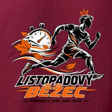 Listopadový běžec se stopkami a korunou
