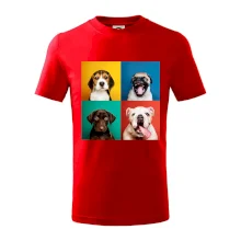 Psi štěňata koláž