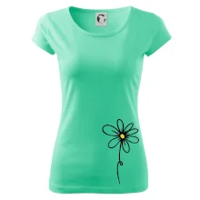 Kopretina - dole na výšku