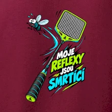 Badminton smrtící reflexy