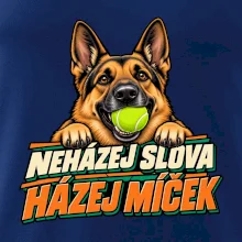 Neházej slova házej míček - vlčák