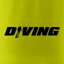 Diving nápis potápěč