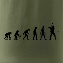 Evoluce baseball pálkař nápřah + míček