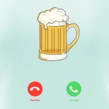 Volá pivo  (Pecka design)