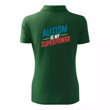 Šikmý nápis Autism is my superpower