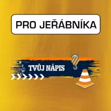 Stavba - vlastní nápis - jeřábník