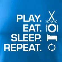 Play eat sleep repeat pozemní hokej
