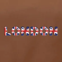 Nápis London vlajka