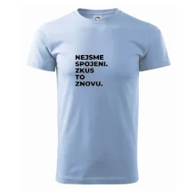 NEJSME SPOJENI. ZKUS TO ZNOVU.