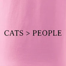 Cats > people
