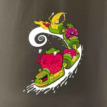 Milkshake vlak kreslený (Pecka design)