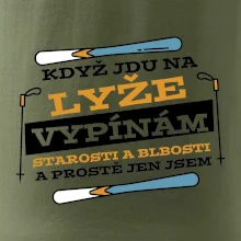 Když jdu na lyže, vypínám starosti