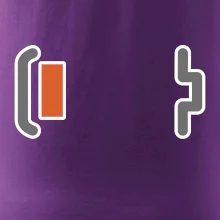 Rodinná trika - baterie maminka