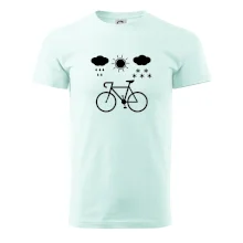 Cyklista za každého počasí